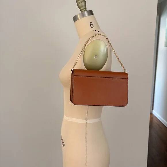 Kate Spade New York Madison Willow Mini Flap Crossbody Bag Brown NWT - Picture 4 of 10